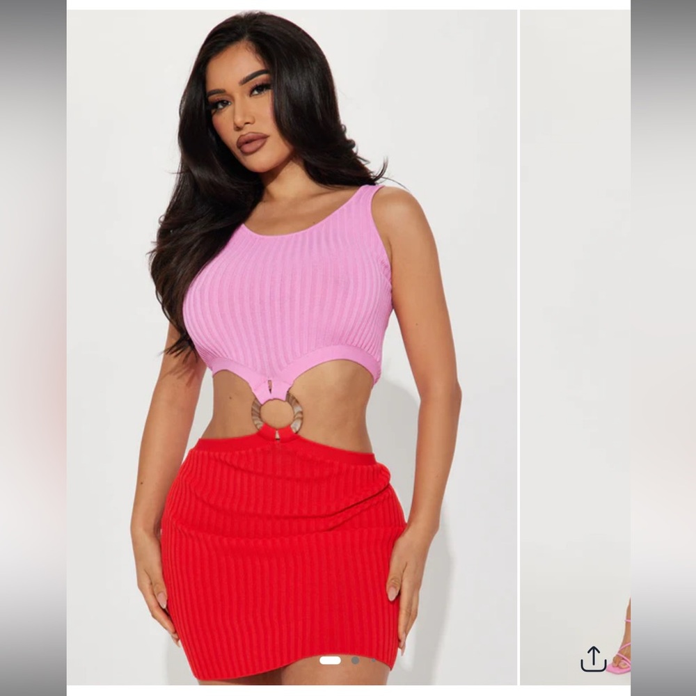 Fashion Nova NWT cutout mini dress